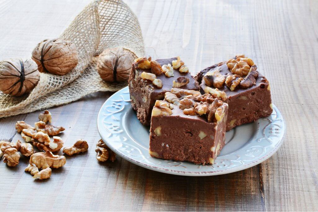 Mint Chocolate Walnut Fudge for Website
