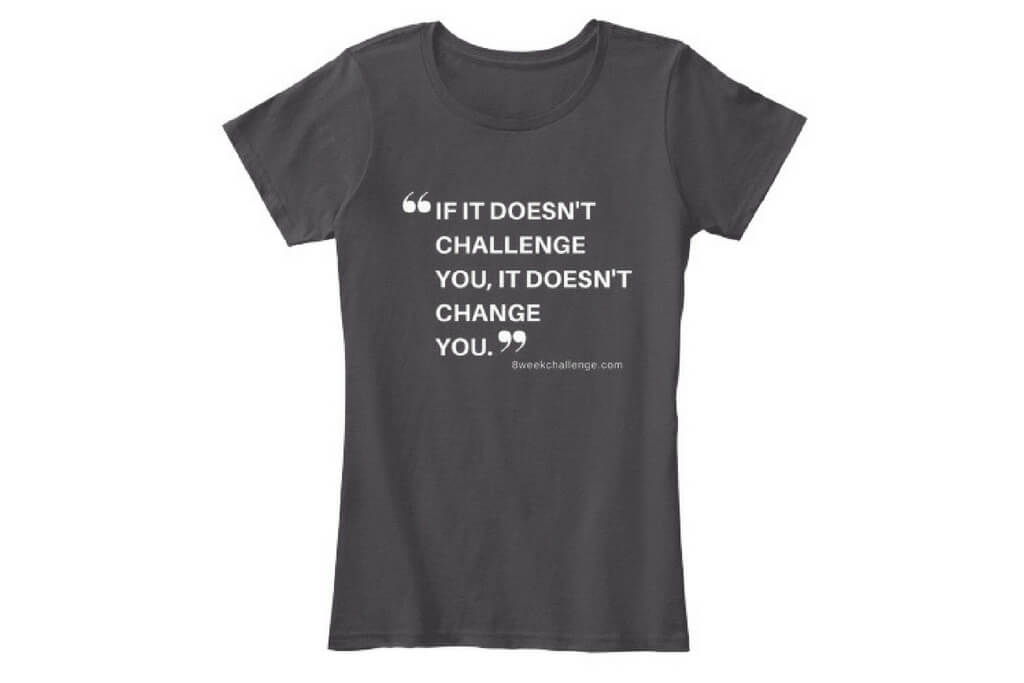 8weekchallenge - T-Shirt - Women's Black